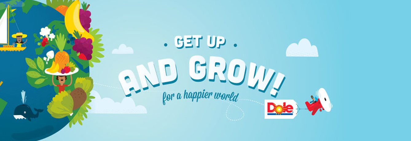 Dole Introduces ""Get Up and Grow""!