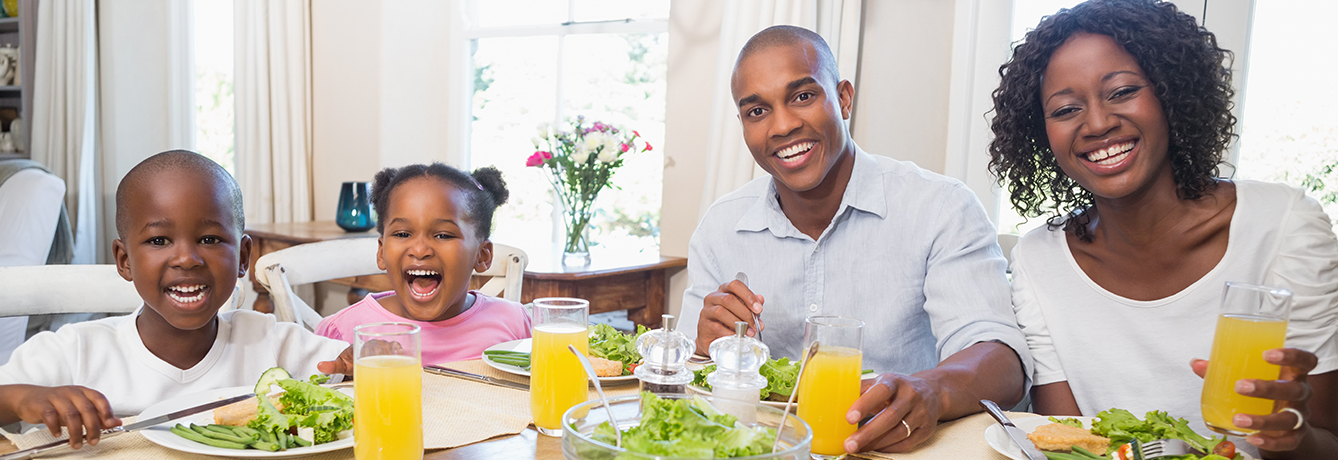 Family Meal Time Serves Dual Health Purpose