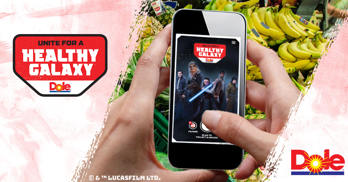 The Force is Strong with Dole's New In-Store Mobile App