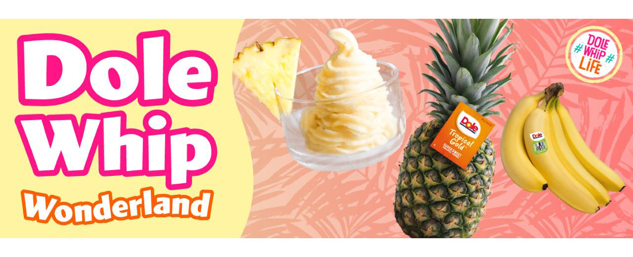 Pineapple Dole Whip®: A Creamy Dessert Made with Real Fruit - Dole® Sunshine