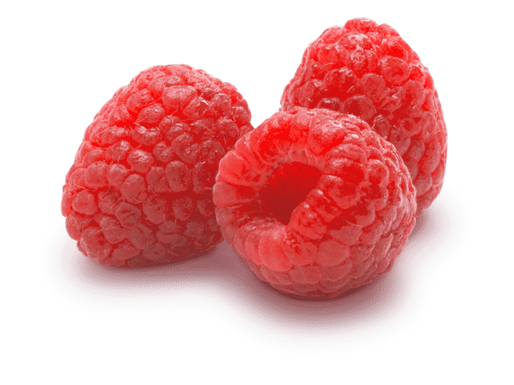 Red raspberries