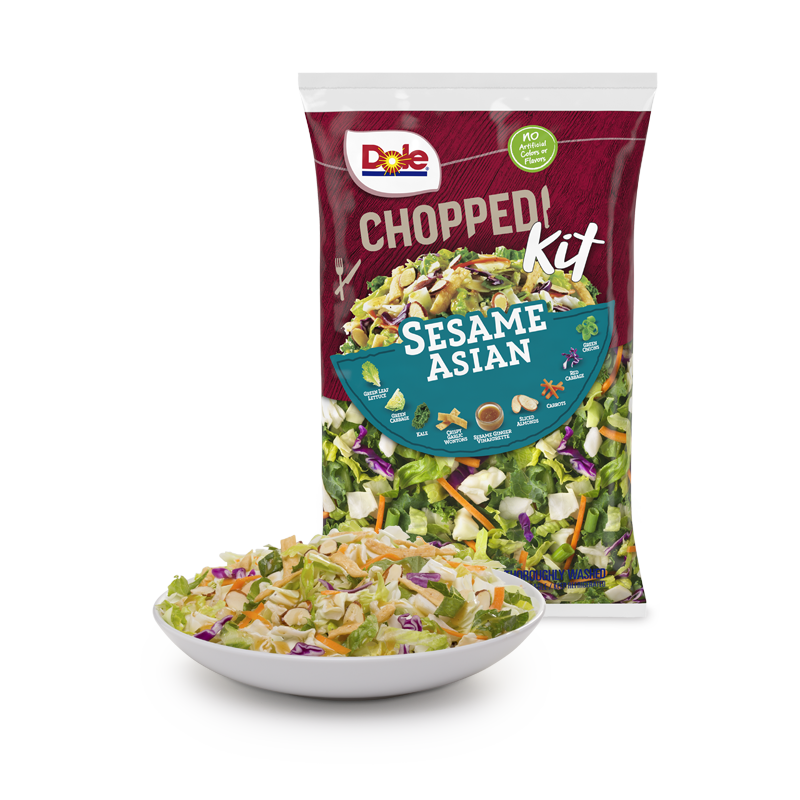 skolde se tv Muldyr Chopped Sesame Asian Salad Kit