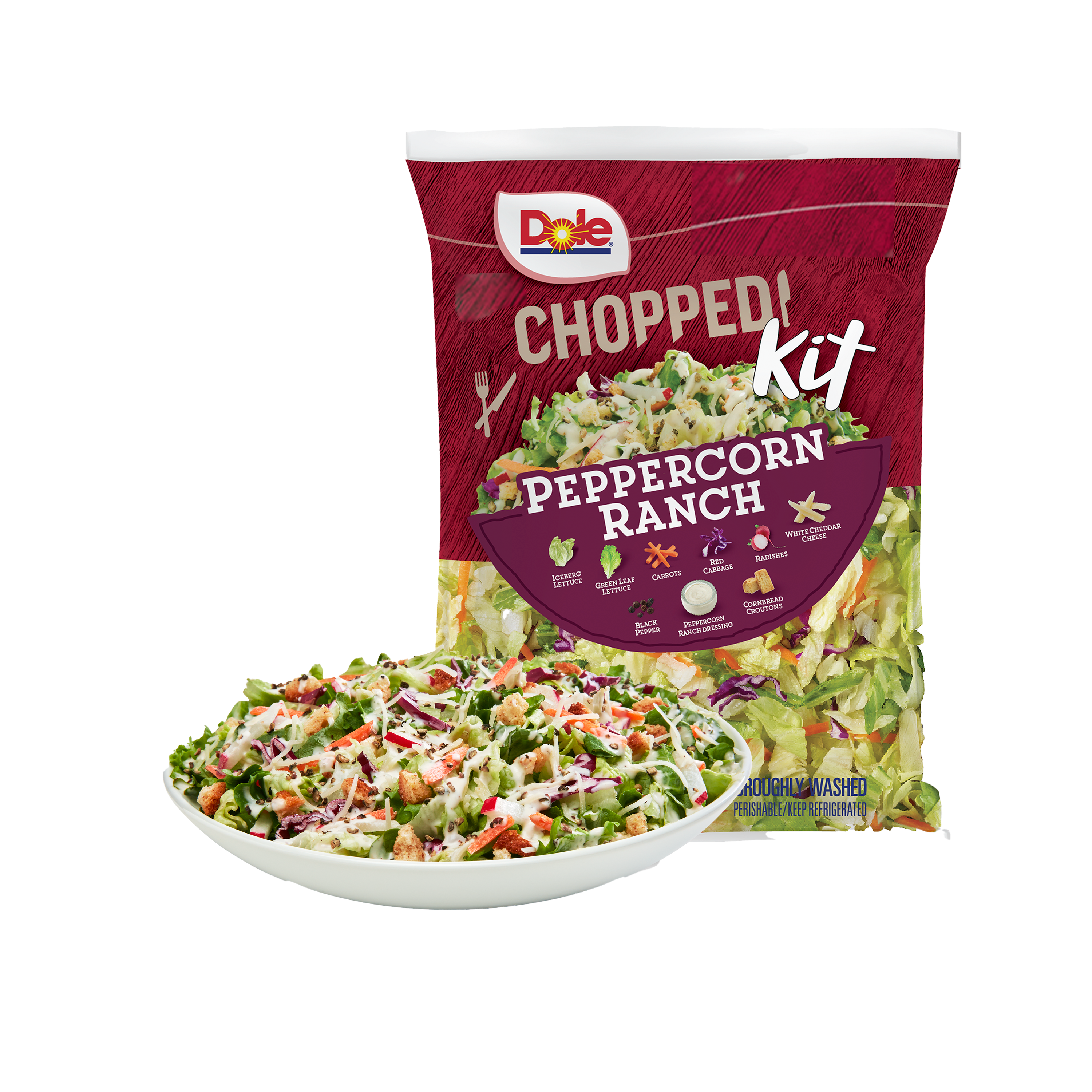 Chopped Peppercorn Ranch Salad Kit