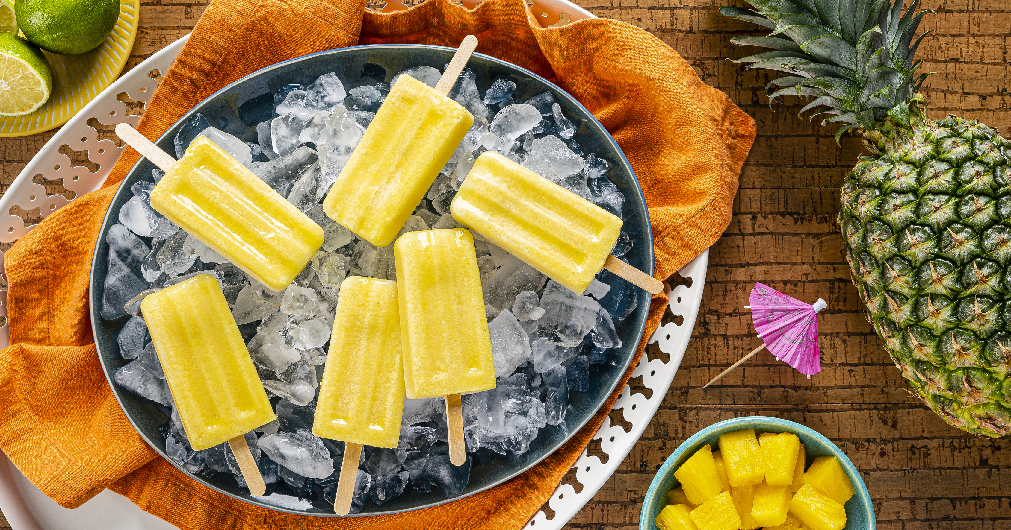 Classic Dole Whip Popsicles