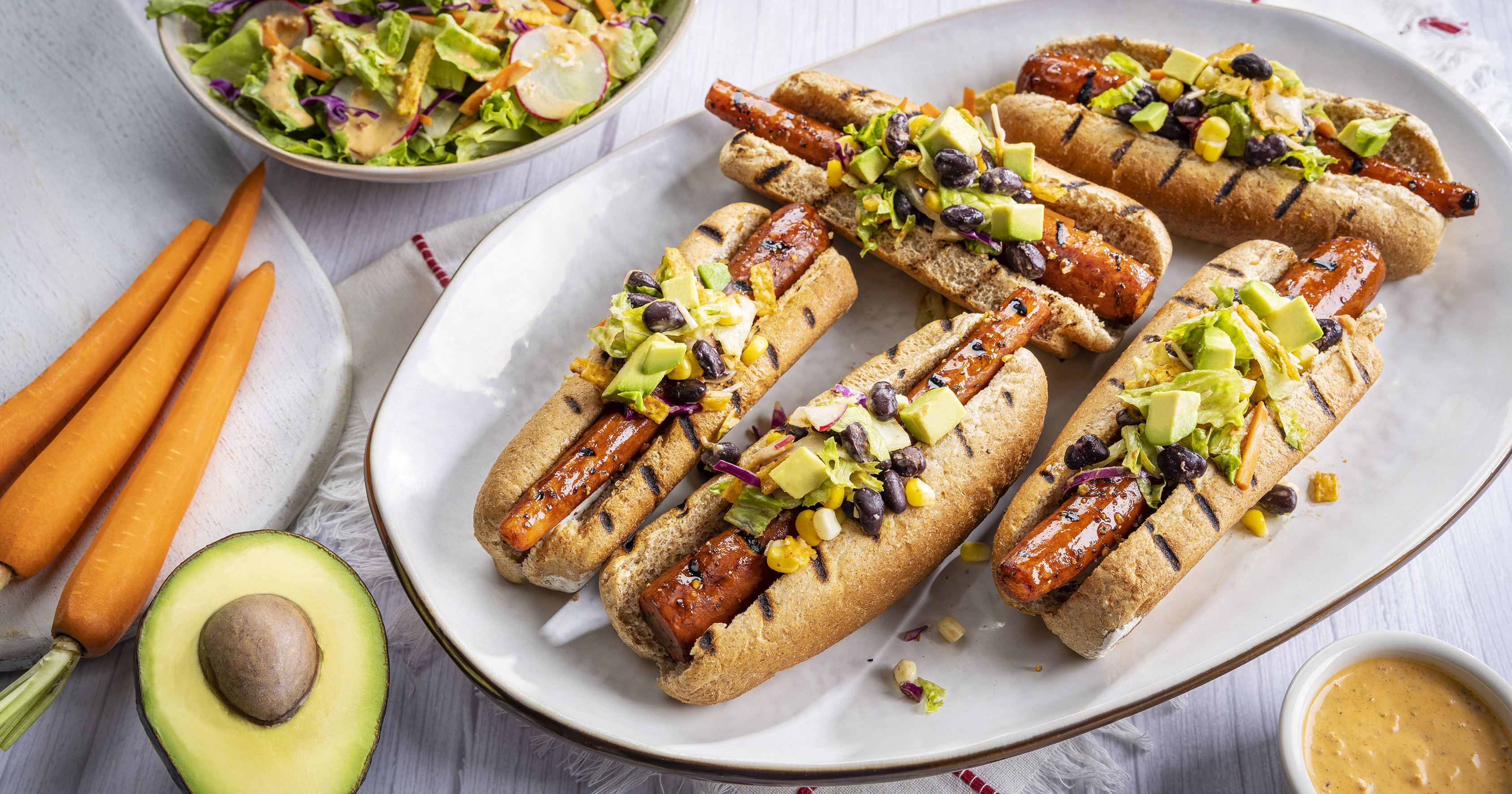 Southwest Carrot Dogs