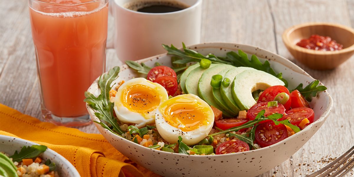 DOLE 6-Minute Egg Breakfast Bowl Recipe