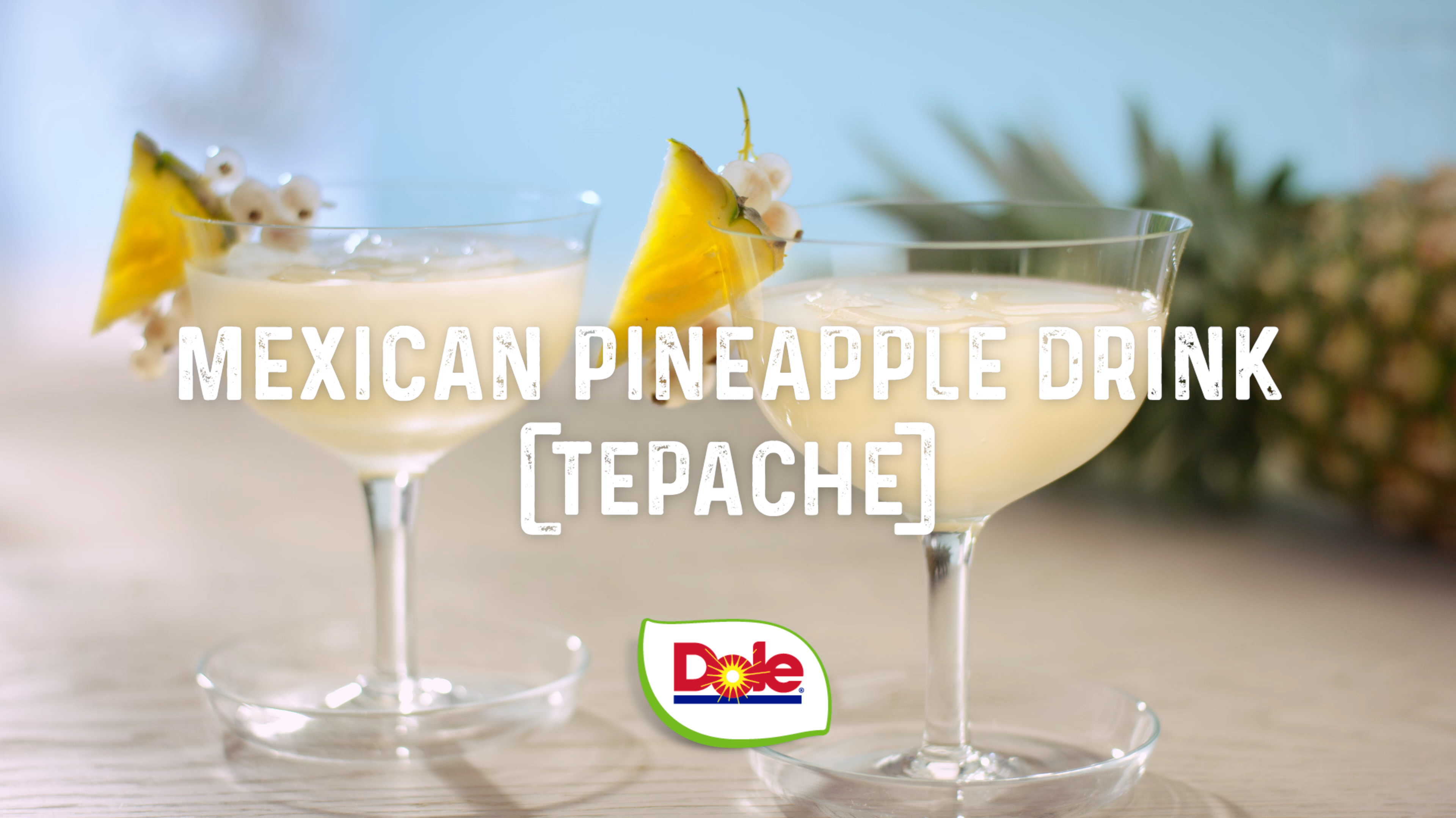 Mexican pineapple drink (Tepache)