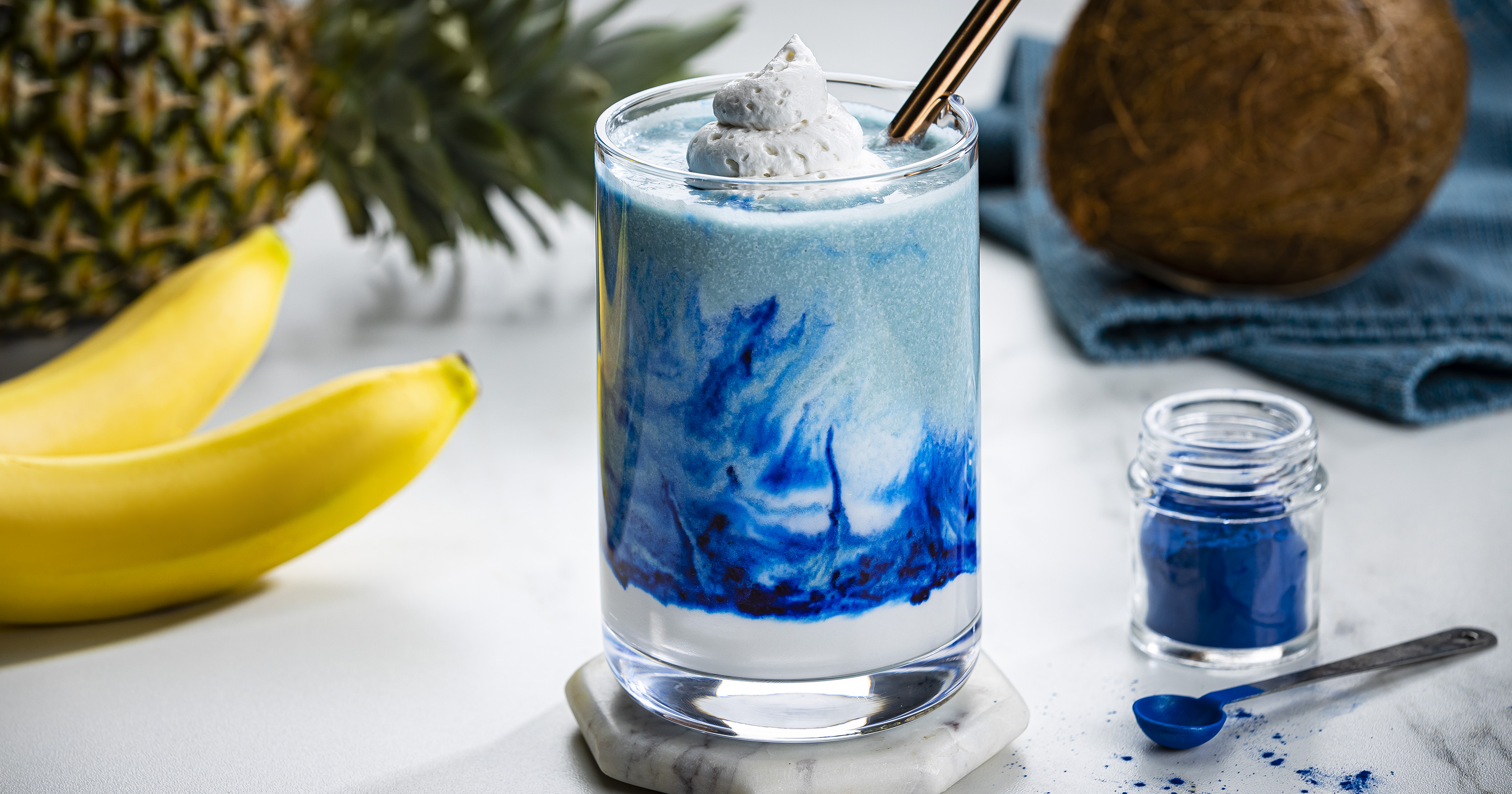 Dole Marbled Coconut Cloud Smoothie