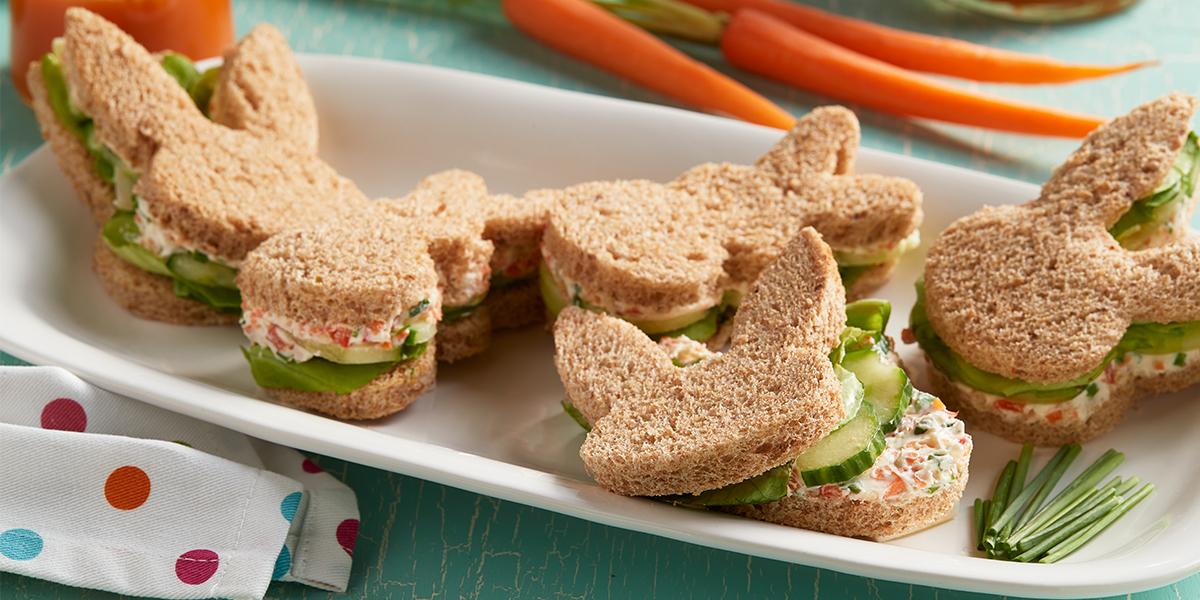 Easter Bunny Sandwiches