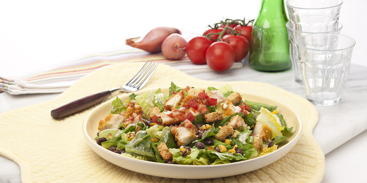 Southwest Caesar Chicken Salad