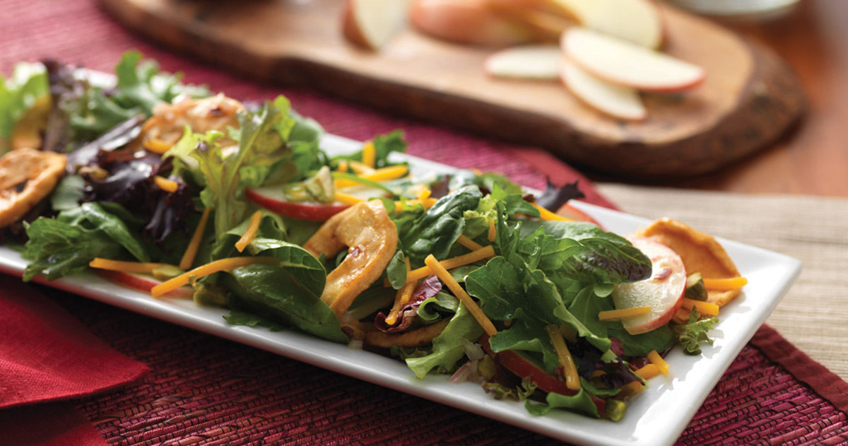 Maple, Apple and Cheddar Salad
