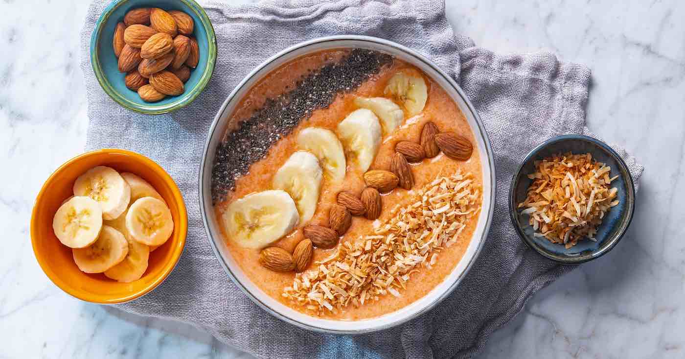 Olaf Carrot Smoothie Bowl