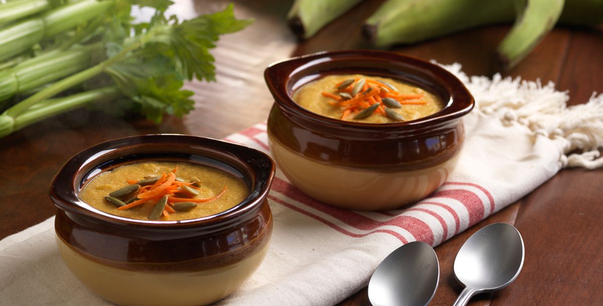 Dole's Sweet and Spicy Plantain Soup